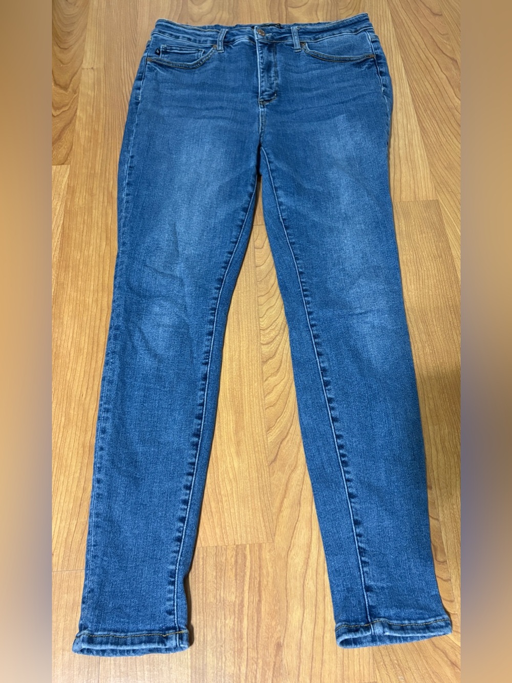 Judy Blue High Waist Medium Wash Skinny Jeans JB88392 Size 15/32